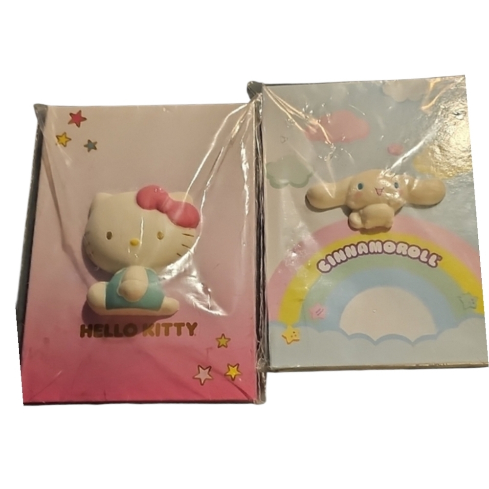 Hello Kitty and Cinnamoroll Notebooks